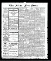 Acton Free Press (Acton, ON), May 18, 1922