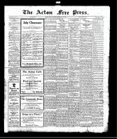 Acton Free Press (Acton, ON), July 27, 1922
