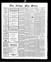 Acton Free Press (Acton, ON), November 16, 1922