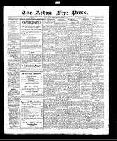 Acton Free Press (Acton, ON), November 23, 1922