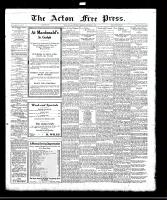 Acton Free Press (Acton, ON), November 30, 1922