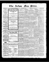Acton Free Press (Acton, ON), January 25, 1923