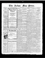 Acton Free Press (Acton, ON), February 15, 1923