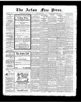 Acton Free Press (Acton, ON), February 22, 1923
