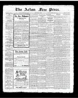 Acton Free Press (Acton, ON), March 1, 1923