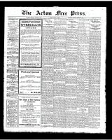 Acton Free Press (Acton, ON), October 25, 1923