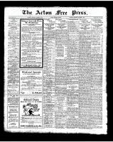 Acton Free Press (Acton, ON), October 9, 1924