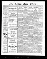 Acton Free Press (Acton, ON), February 5, 1925