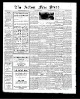 Acton Free Press (Acton, ON), January 14, 1926