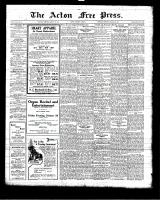 Acton Free Press (Acton, ON), January 28, 1926