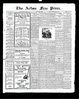 Acton Free Press (Acton, ON), August 5, 1926