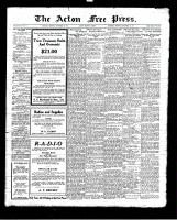 Acton Free Press (Acton, ON), September 30, 1926