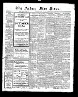 Acton Free Press (Acton, ON), October 14, 1926