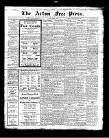 Acton Free Press (Acton, ON), January 20, 1927