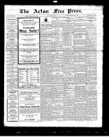 Acton Free Press (Acton, ON), May 19, 1927