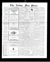 Acton Free Press (Acton, ON), December 22, 1927