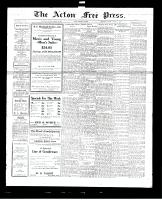 Acton Free Press (Acton, ON), August 23, 1928