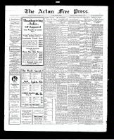 Acton Free Press (Acton, ON), November 7, 1929