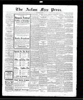 Acton Free Press (Acton, ON), January 23, 1930