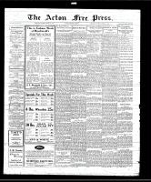 Acton Free Press (Acton, ON), March 27, 1930