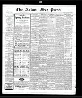 Acton Free Press (Acton, ON), April 3, 1930