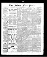 Acton Free Press (Acton, ON), April 17, 1930