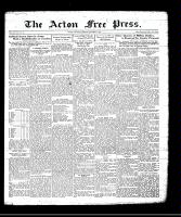 Acton Free Press (Acton, ON), October 9, 1930
