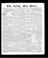 Acton Free Press (Acton, ON), October 30, 1930