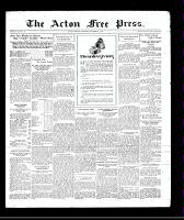 Acton Free Press (Acton, ON), November 6, 1930