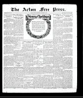 Acton Free Press (Acton, ON), December 24, 1930