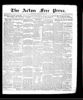 Acton Free Press (Acton, ON), January 22, 1931