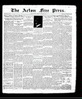 Acton Free Press (Acton, ON), January 29, 1931