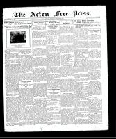 Acton Free Press (Acton, ON), October 22, 1931