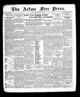 Acton Free Press (Acton, ON), June 9, 1932