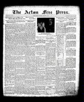 Acton Free Press (Acton, ON), January 12, 1933