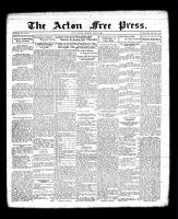 Acton Free Press (Acton, ON), March 9, 1933
