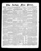 Acton Free Press (Acton, ON), May 25, 1933