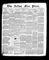 Acton Free Press (Acton, ON), August 3, 1933