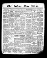 Acton Free Press (Acton, ON), August 17, 1933