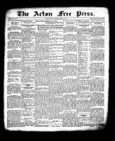 Acton Free Press (Acton, ON), January 11, 1934