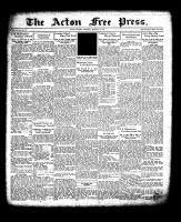 Acton Free Press (Acton, ON), January 18, 1934