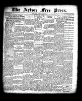 Acton Free Press (Acton, ON), January 25, 1934