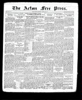 Acton Free Press (Acton, ON), August 30, 1934