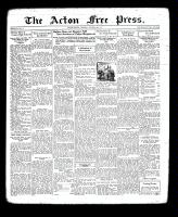 Acton Free Press (Acton, ON), October 18, 1934