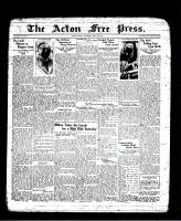 Acton Free Press (Acton, ON), July 15, 1937