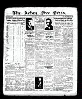 Acton Free Press (Acton, ON), October 14, 1937