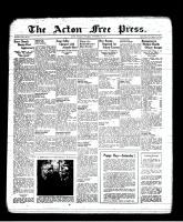 Acton Free Press (Acton, ON), November 4, 1937