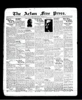 Acton Free Press (Acton, ON), November 18, 1937