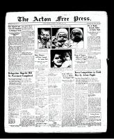 Acton Free Press (Acton, ON), September 29, 1938