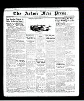 Acton Free Press (Acton, ON), October 6, 1938